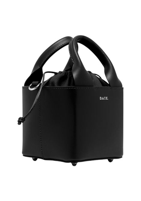 CUBO BAG LEATHER BLACK D.A.T.E. | bags | B431 CB LEBK
